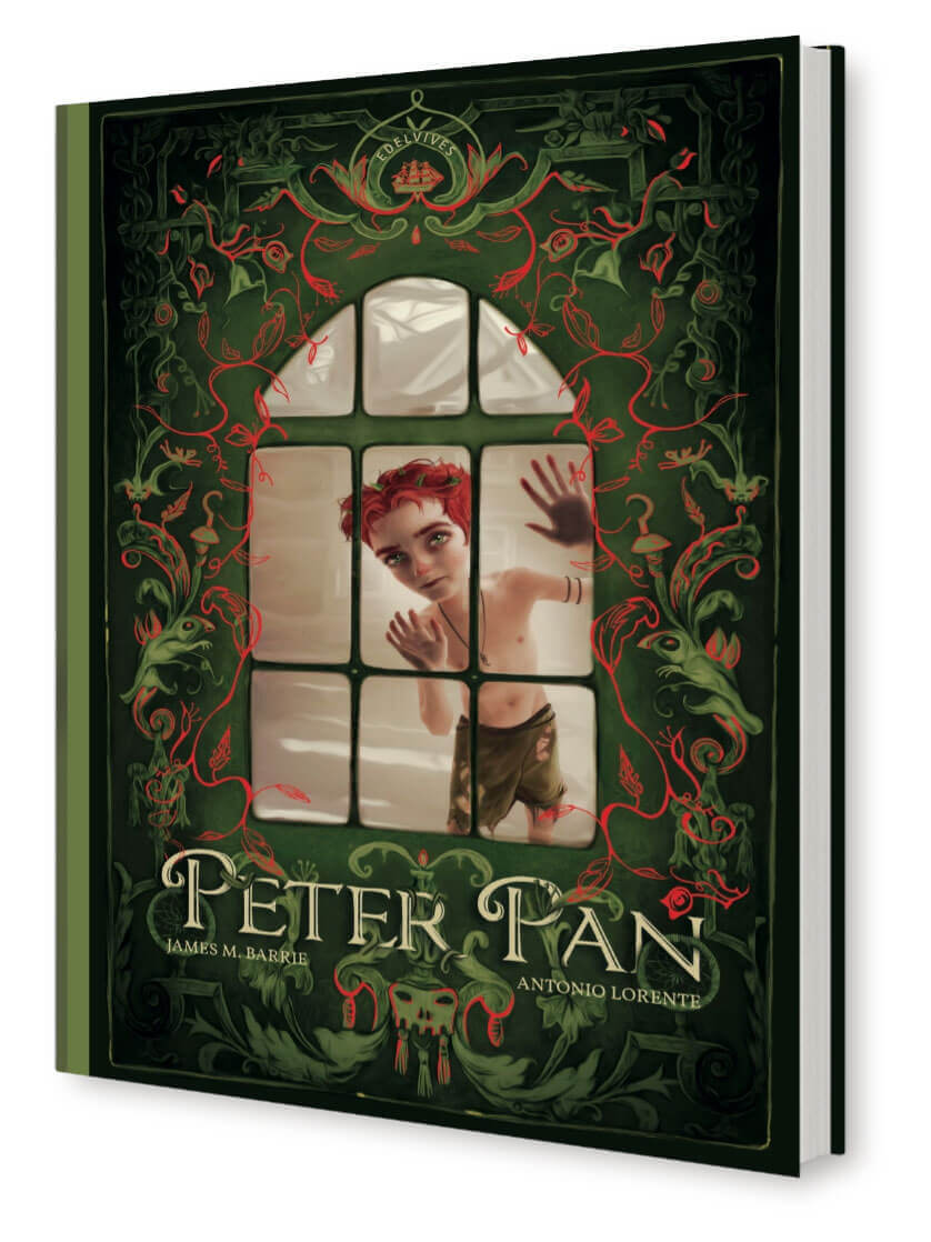 Peter Pan. Libro ilustrado por Antonio Lorente